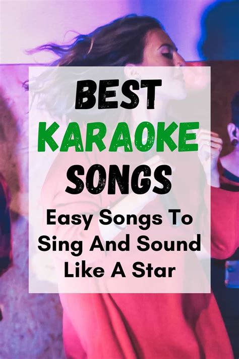 top karaoke songs to sing